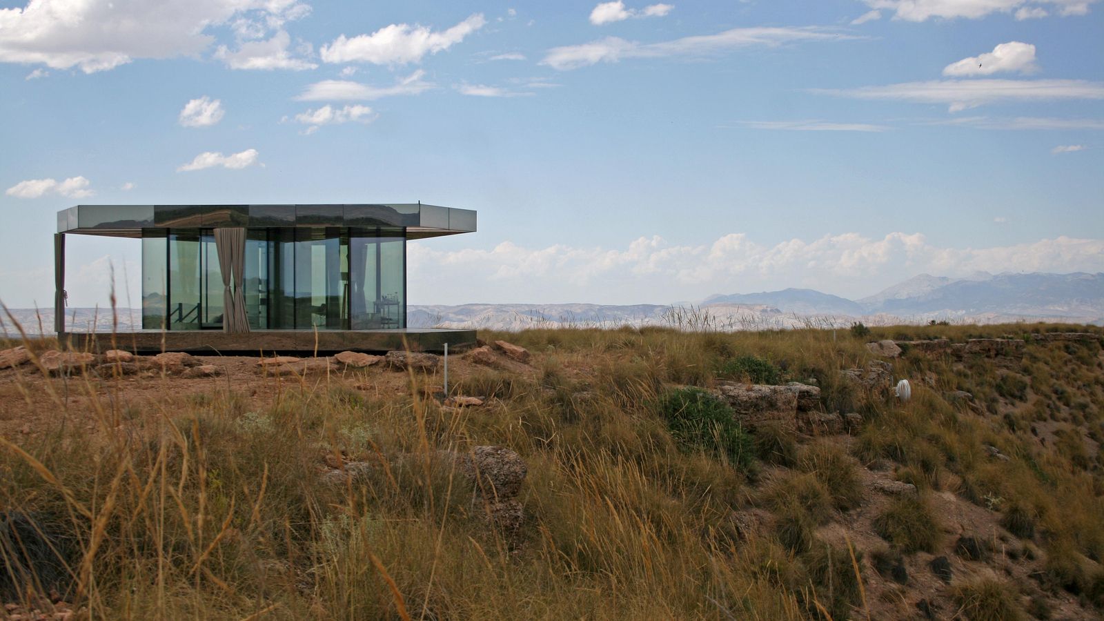 Casa de Cristal, en el desierto de Gorafe