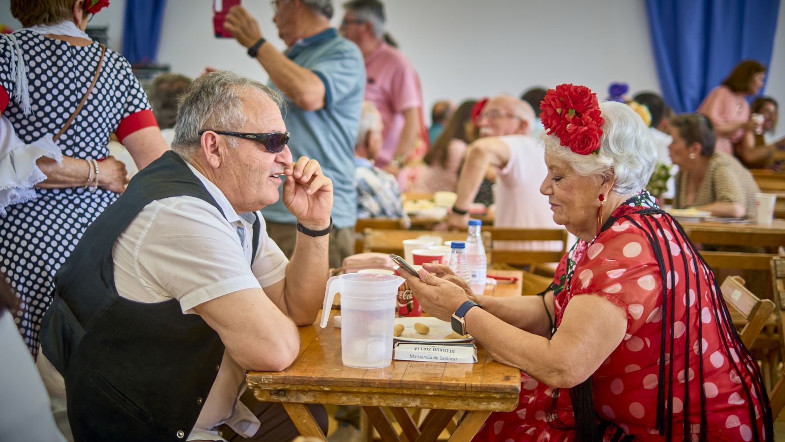 Imagen del primer día de la Feria de Puerto Real 2022