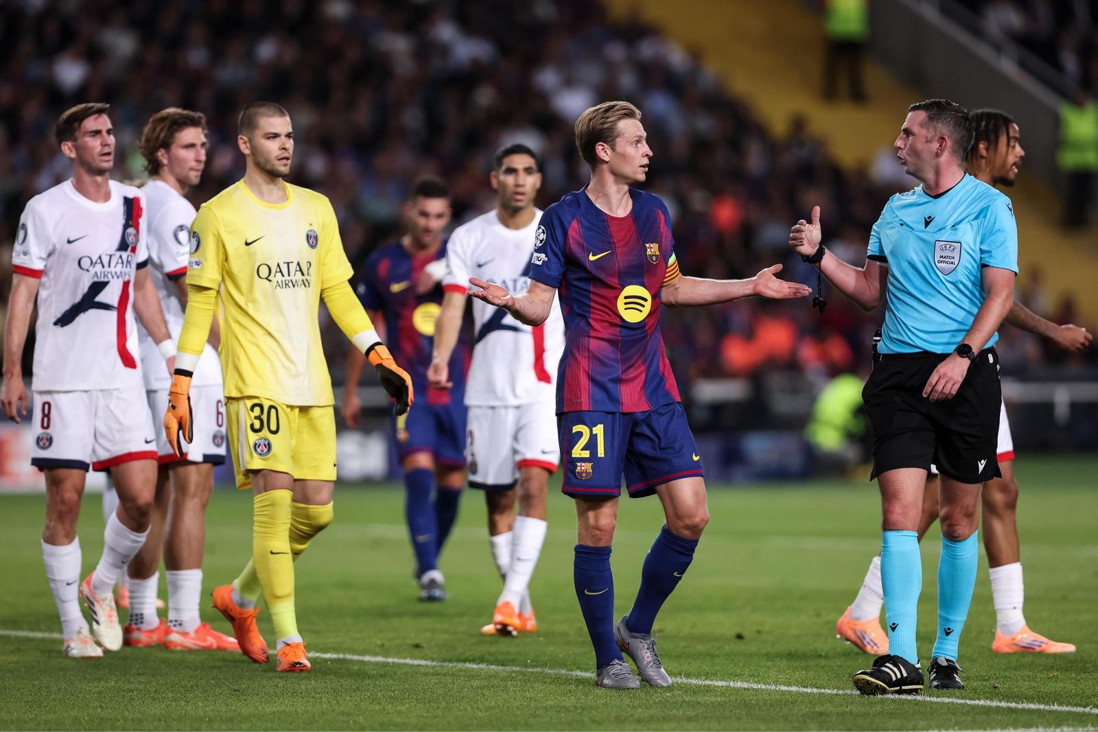 Las mejores fotos del Barcelona-PSG
