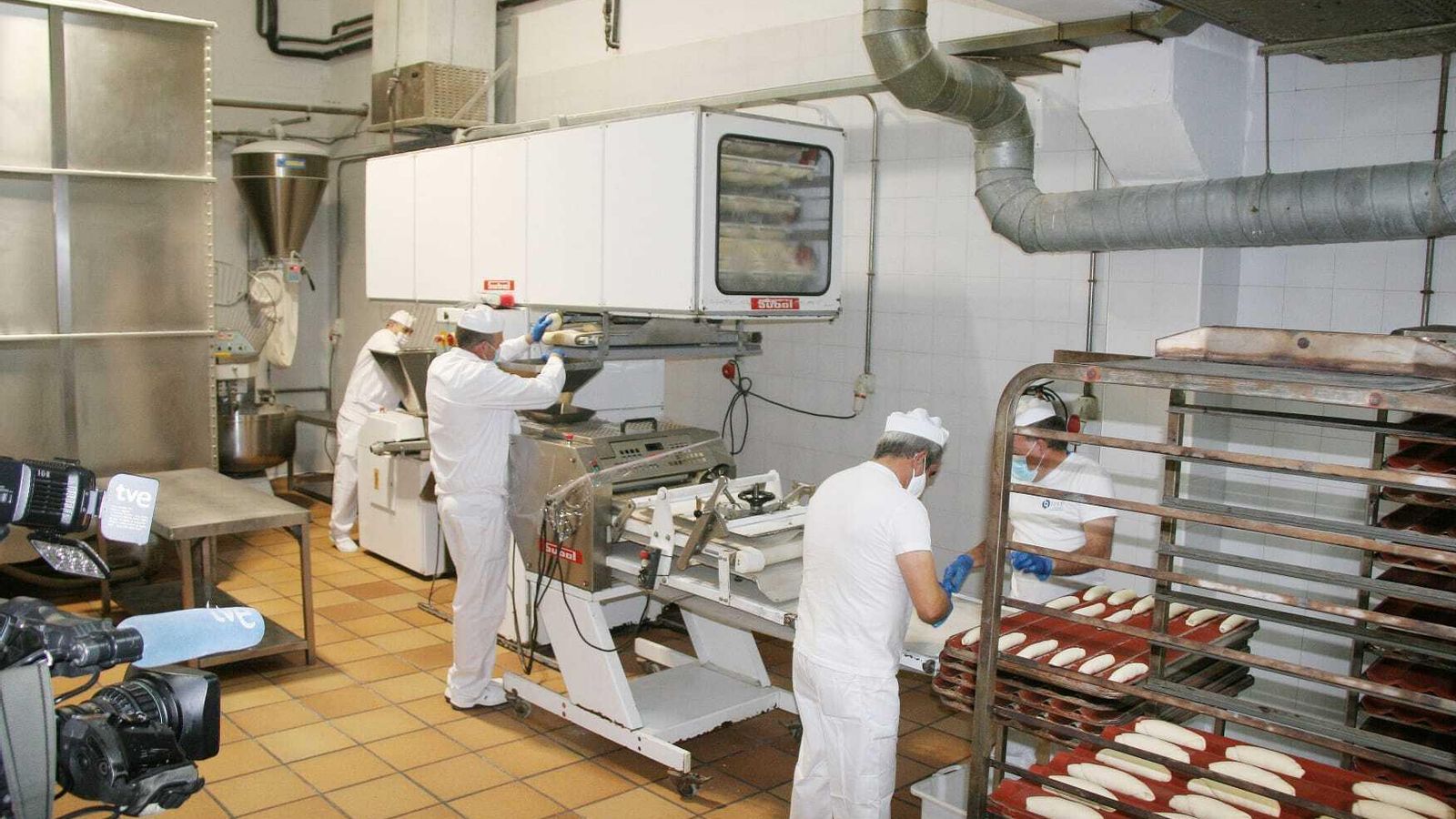 Una imagen de la panadería con la que cuenta la prisión. Una imagen de la panadería con la que cuenta la prisión.
