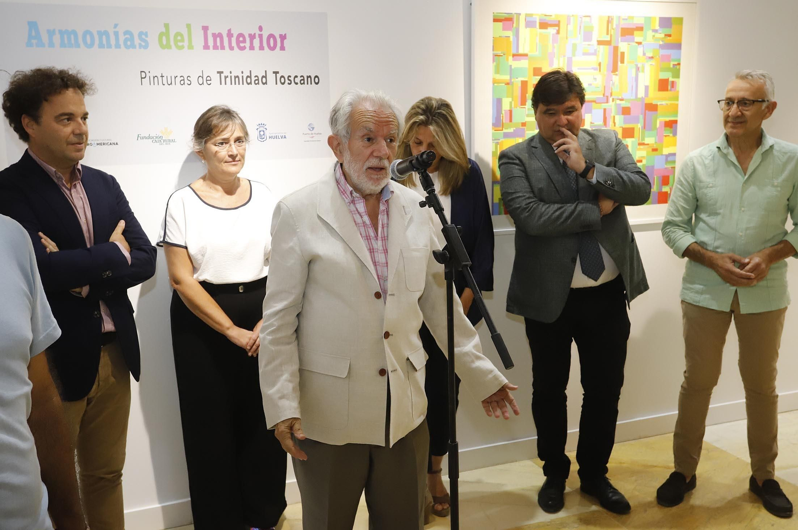 OCIb 2022. Exposición  "Armonías del Interior" de Trinidad Toscano, en imágenes