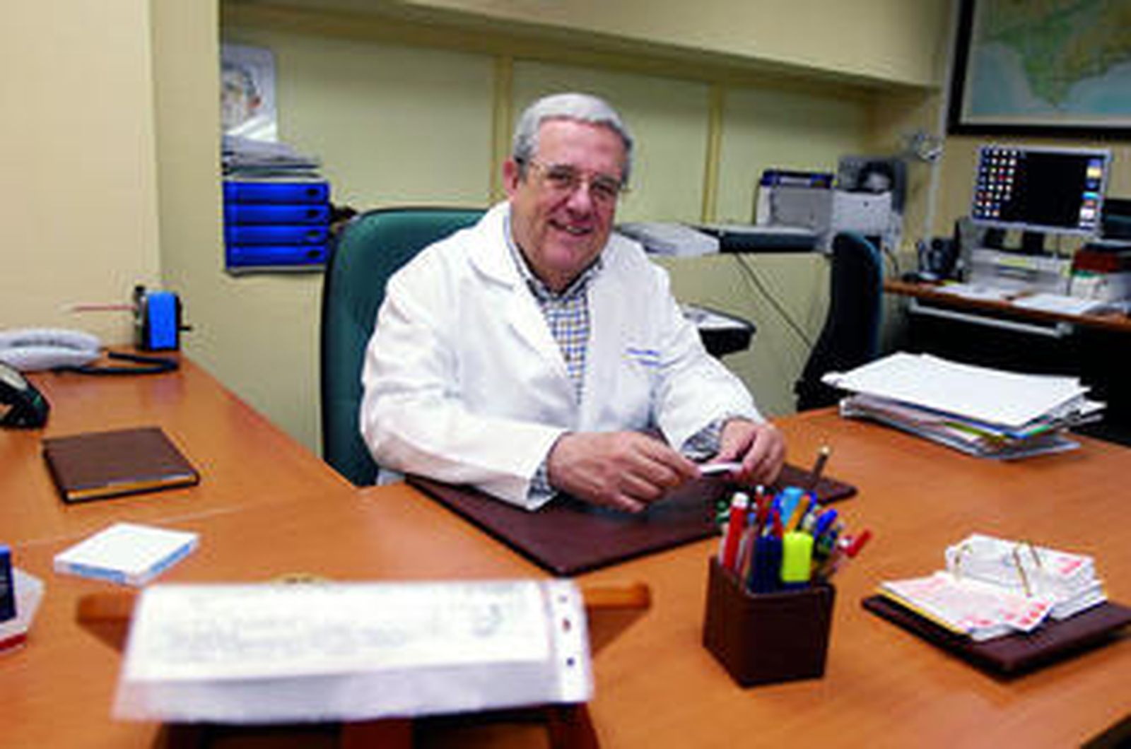 Alfonso Blanco, responsable de los cursos de zooterapia.