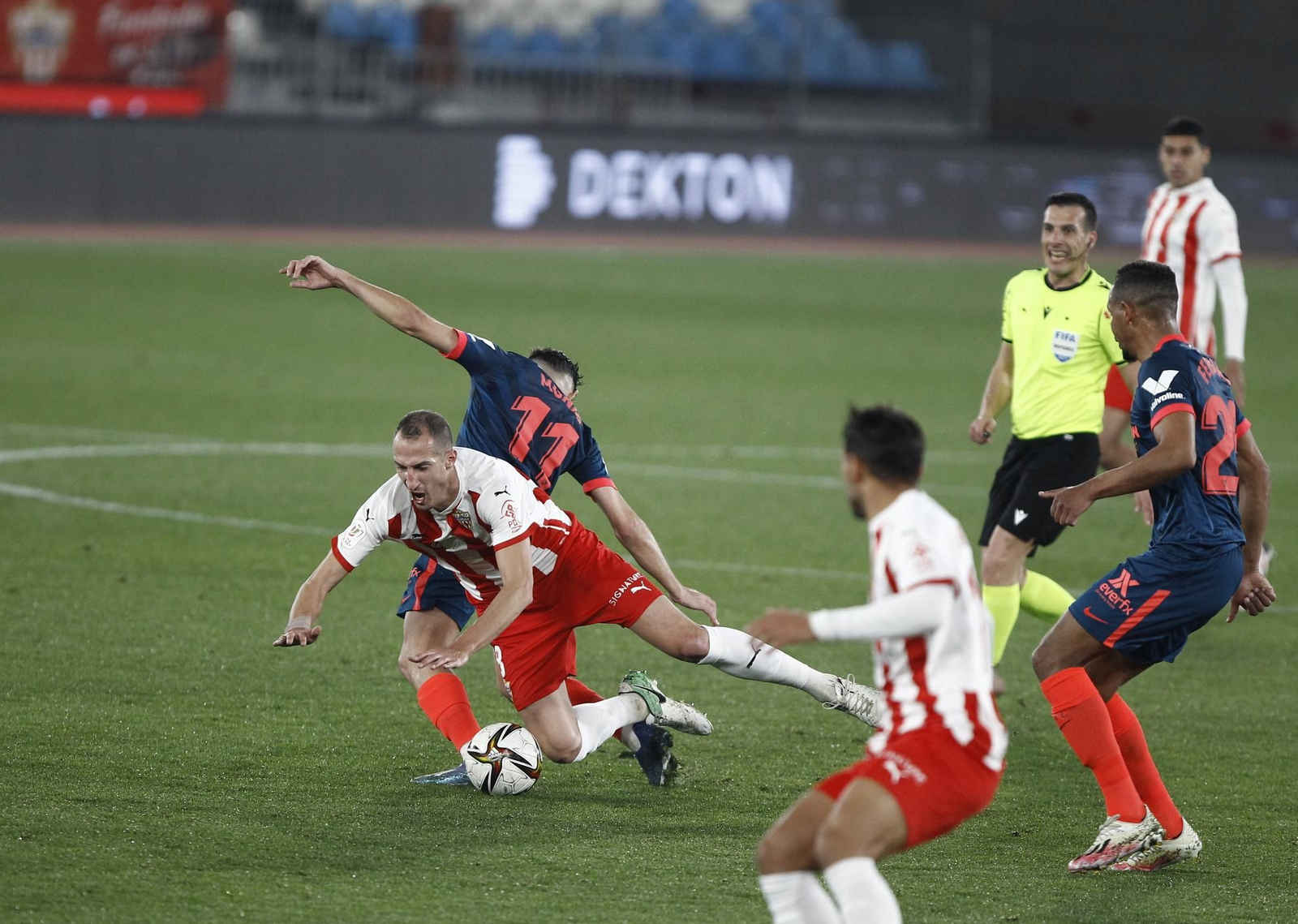 Fotogalería U.D. Almeria-Sevilla F.C. Copa del Rey Fútbol.