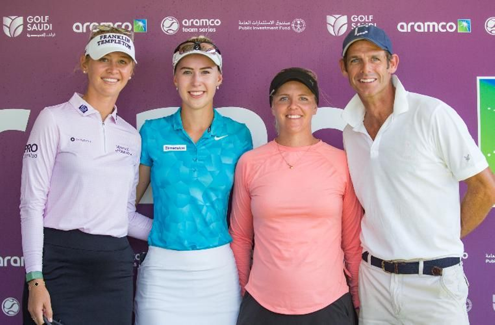 Jessica Korda y sus compañeros, campeones del torneo por equipos