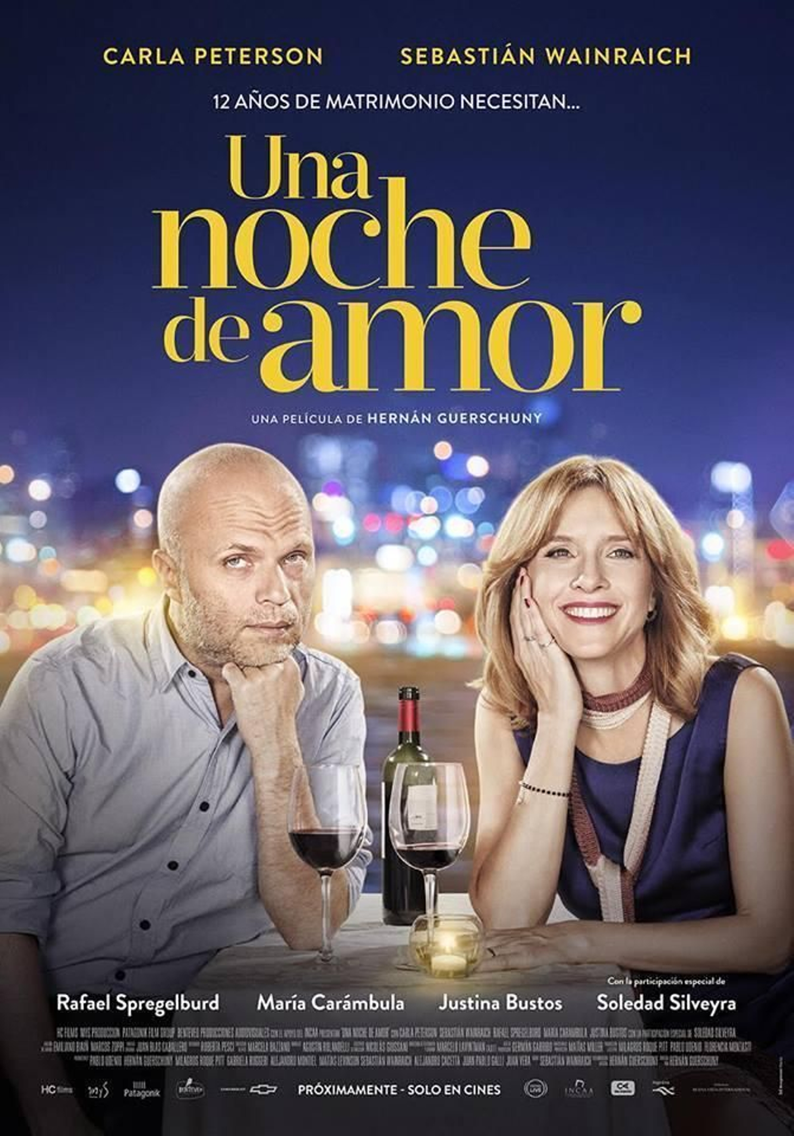 Cartel de la película Una noche de amor Cartel de la película Una noche de amor
