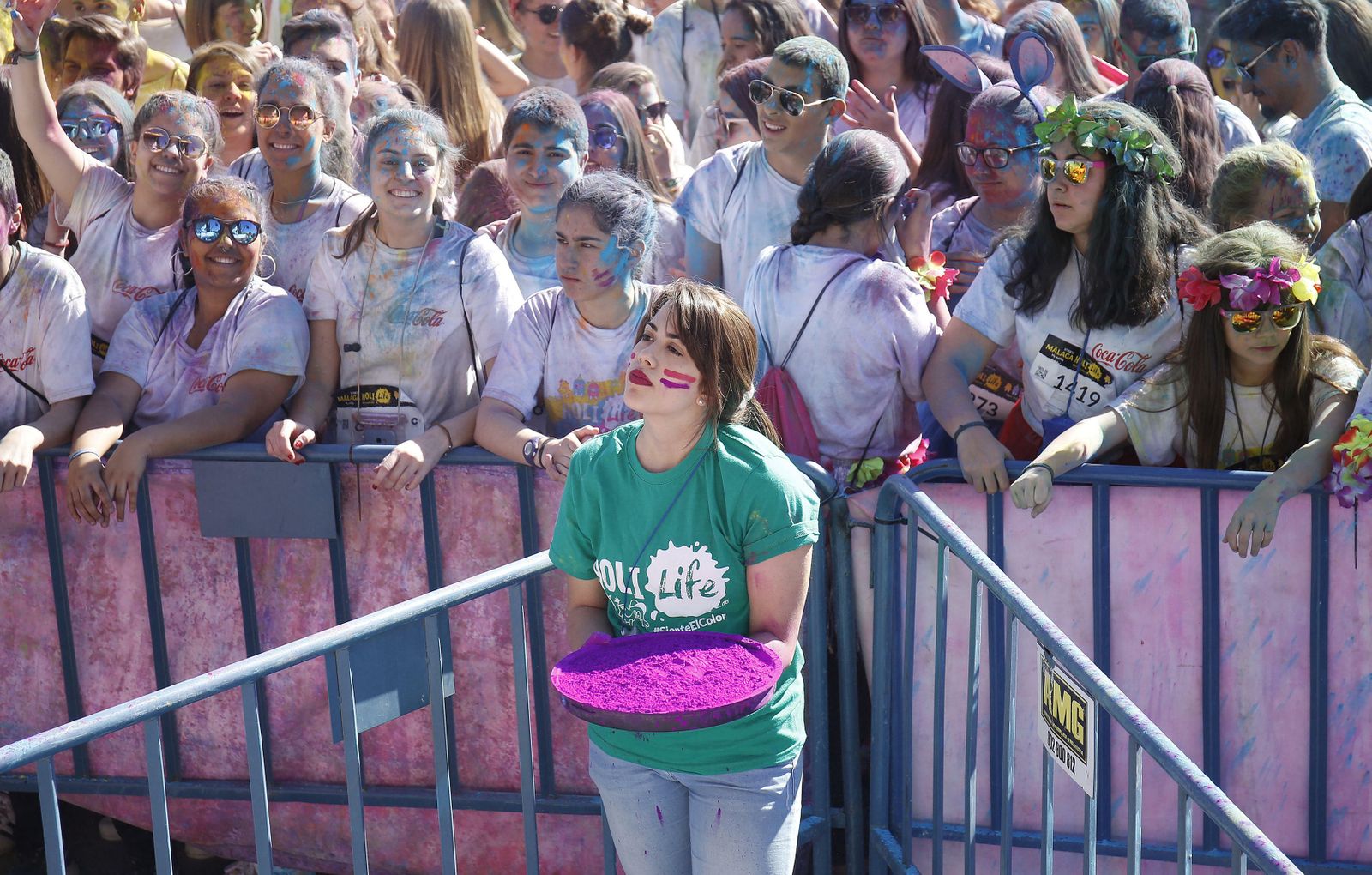 Las tonalidades de la Holi Life, en imágenes