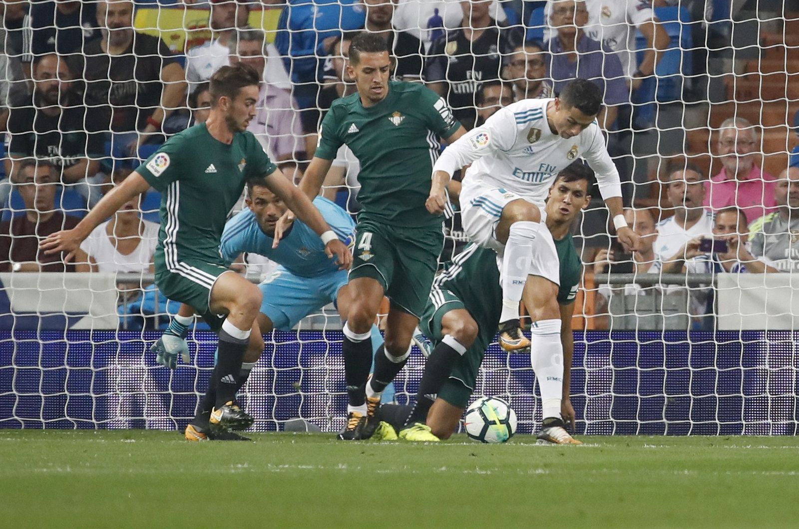 El Real Madrid-Betis, en imágenes