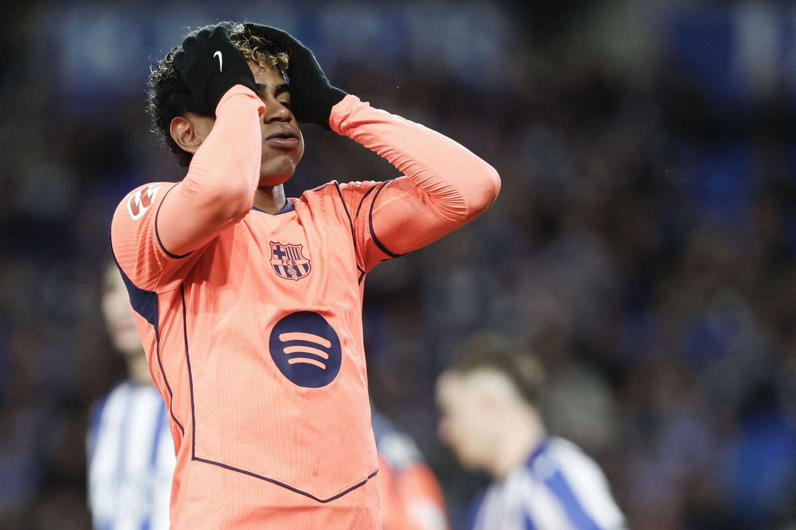 Las fotos de la derrota del Barcelona contra la Real Sociedad