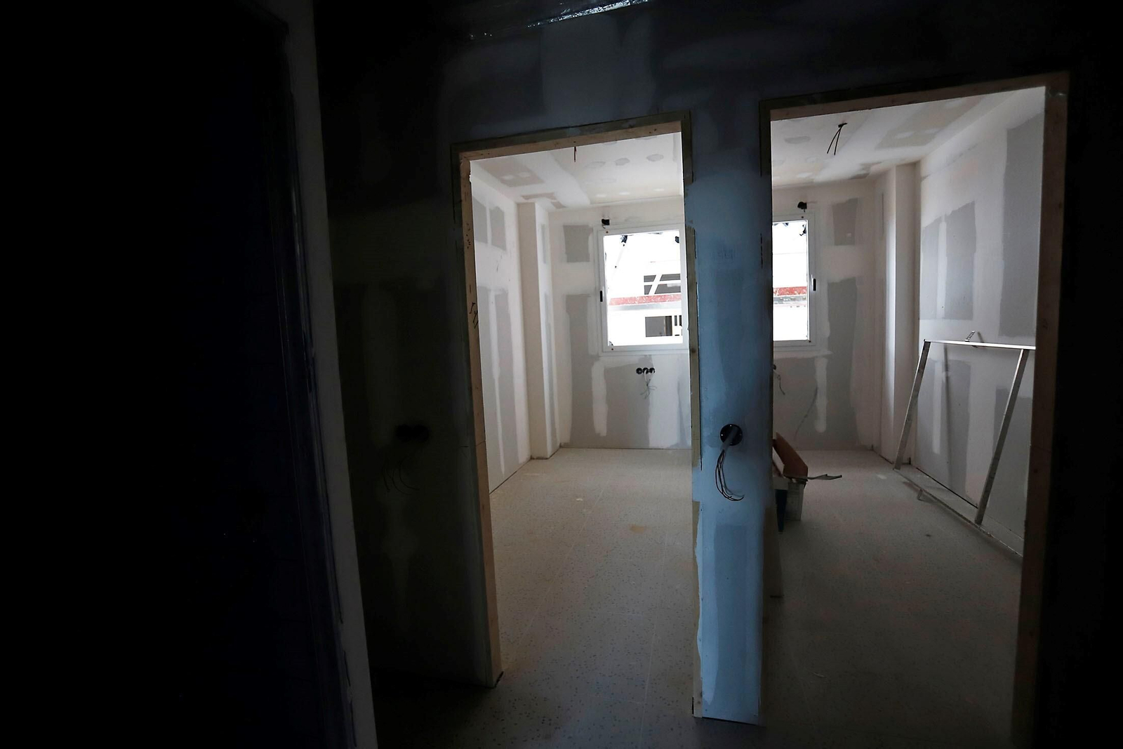 Imágenes de las obras de la residencia de estudiantes de Huelva