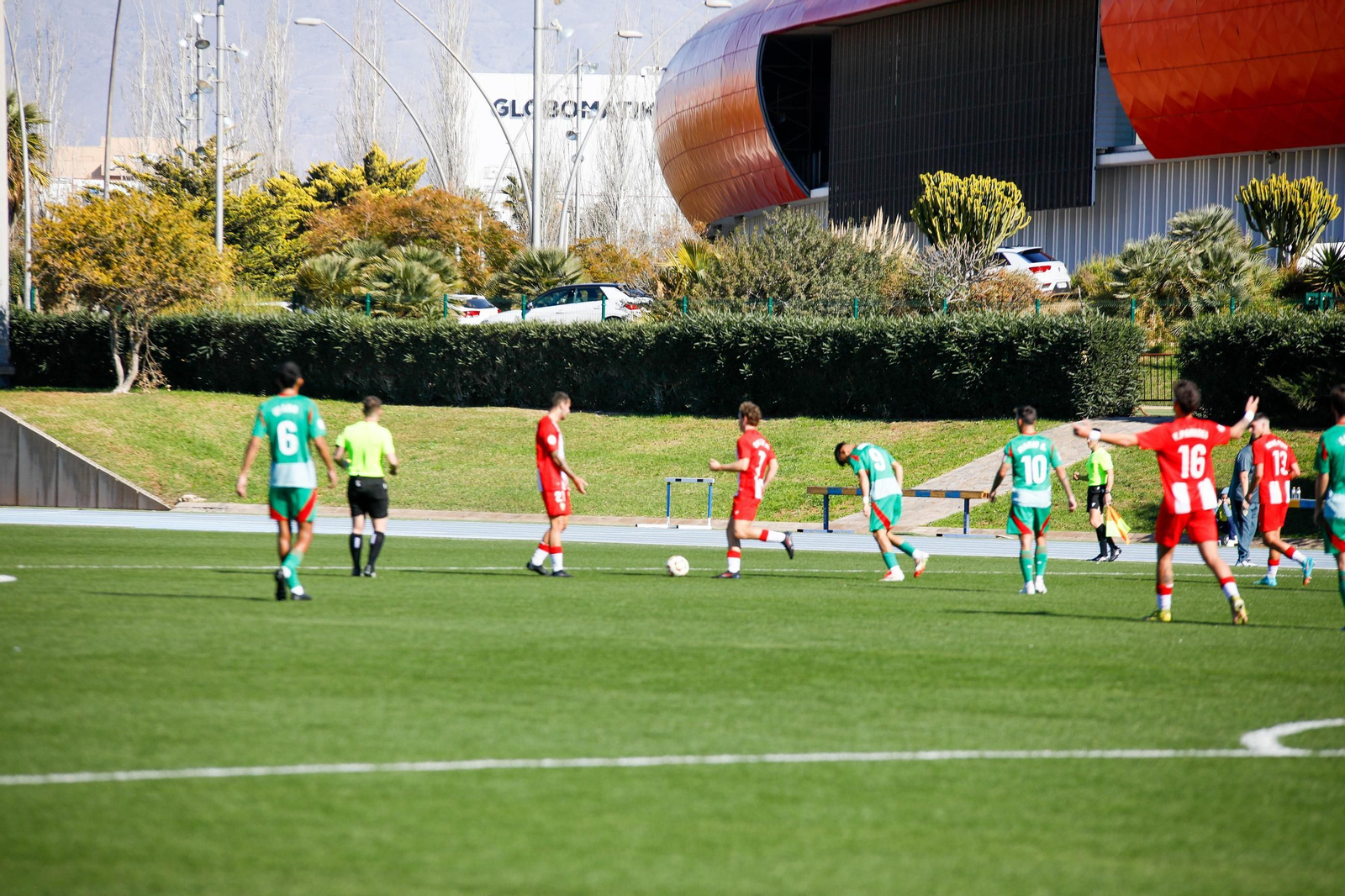 Las imágenes de Segunda RFEF entre Almeria B y recreativo de Granada
