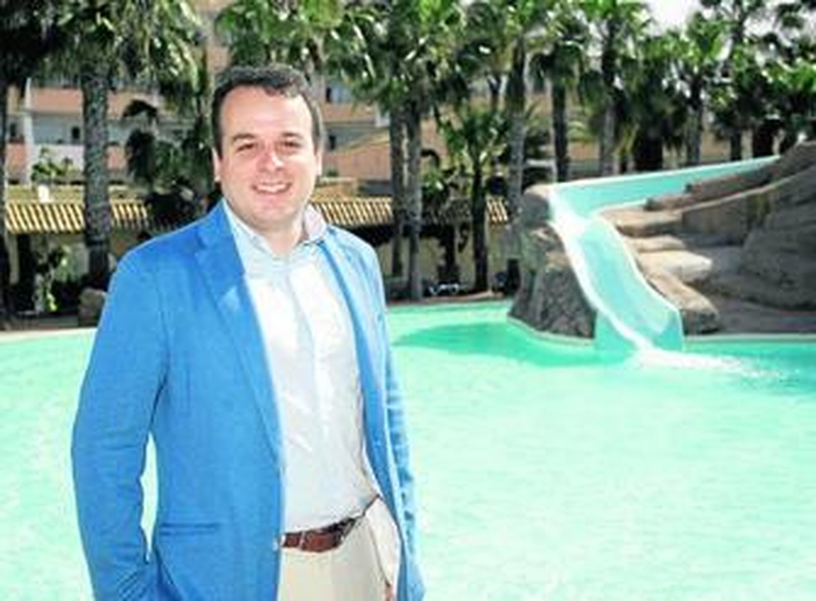 Daniel Rossell. Dtor. comerc. Playa Senator"Esperamos llegar al Caribe a medio plazo"