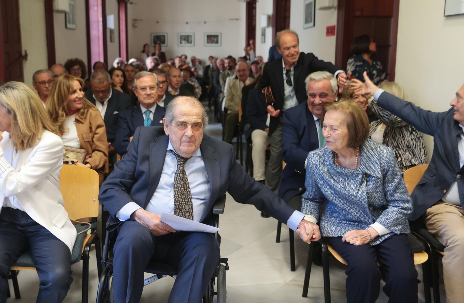 Imágenes del homenaje a Jerónimo Roldán de la Asociación de la Prensa de Jerez