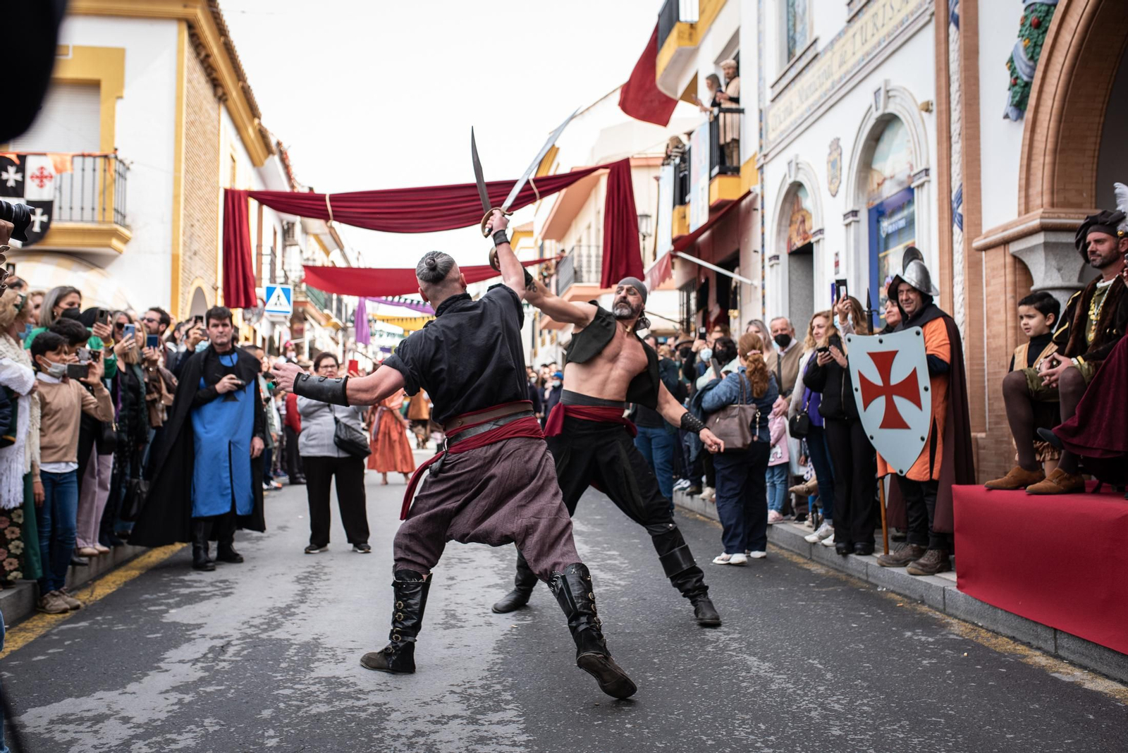 Imágenes del desfile de la Feria del Descubrimiento de Palos de la Frontera
