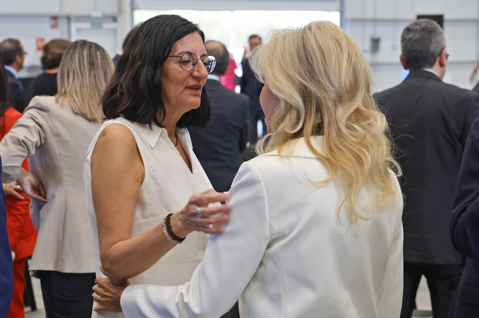 Imágenes de la inauguración del CEUS por Pedro Sánchez en Moguer