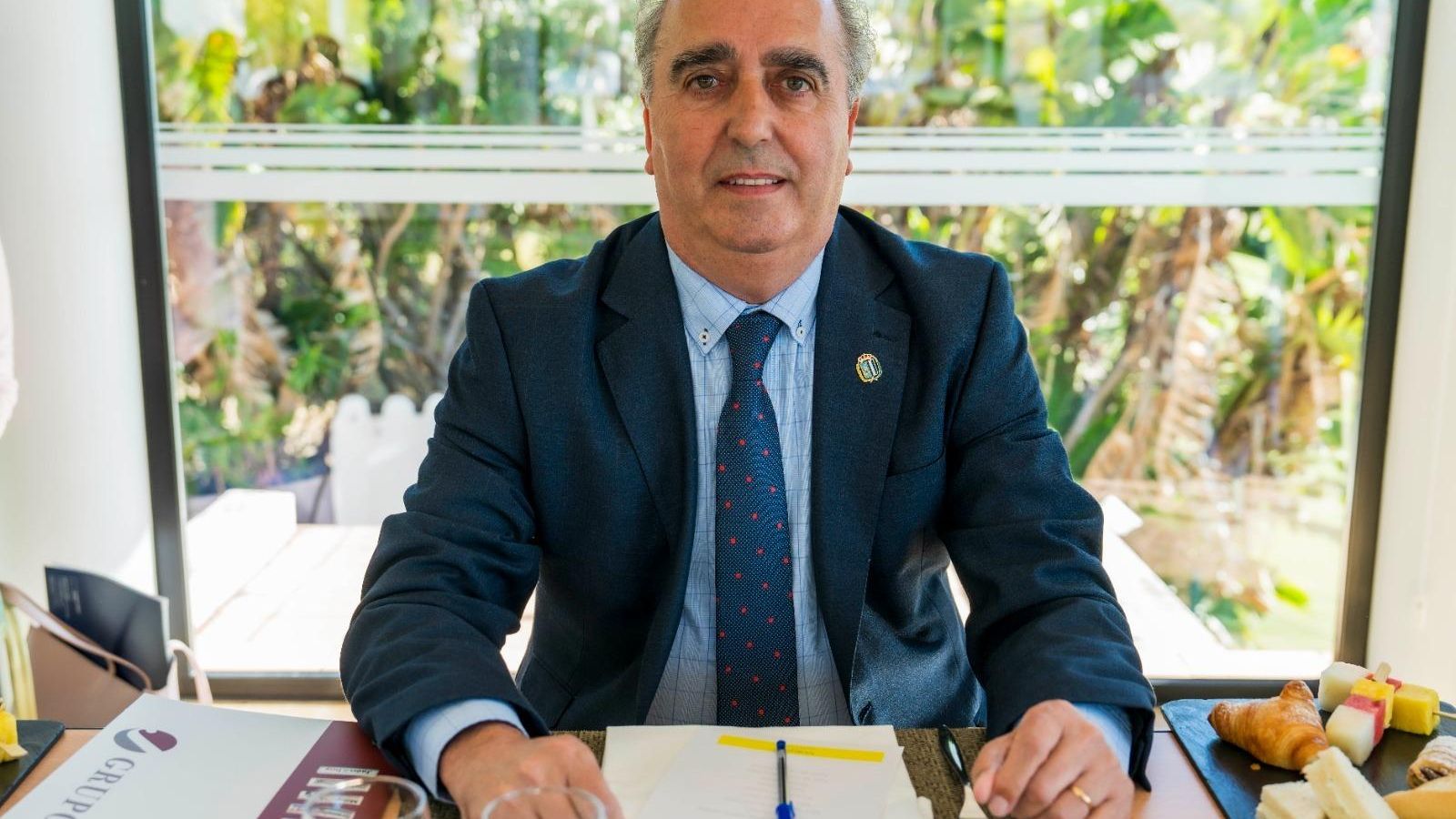 El alcalde de Manilva, José Manuel Fernández.
