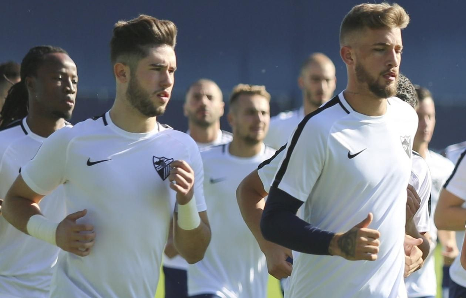 Álvaro Fernández, a la izquierda en la imagen, junto a Kellyan García.