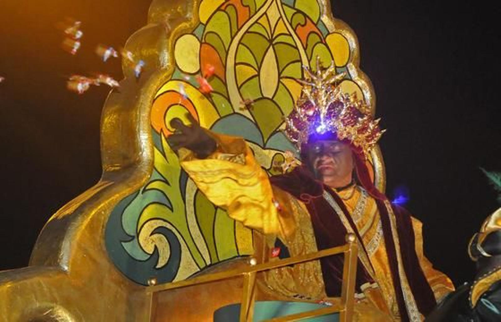 El último de los reyes de Oriente, Baltasar.

Foto: Juan Carlos Vázquez