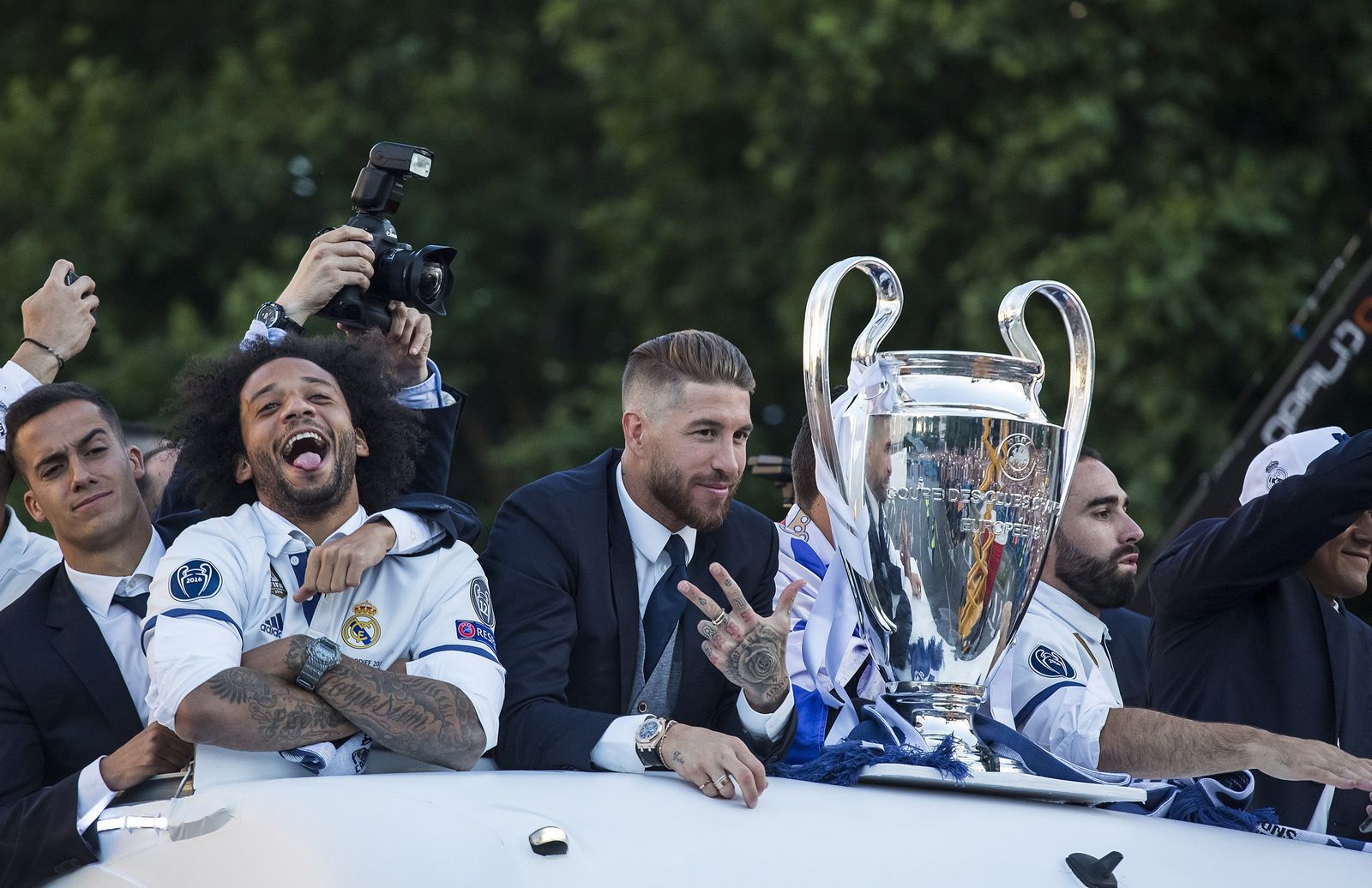 Las imágenes de la celebración del Real Madrid