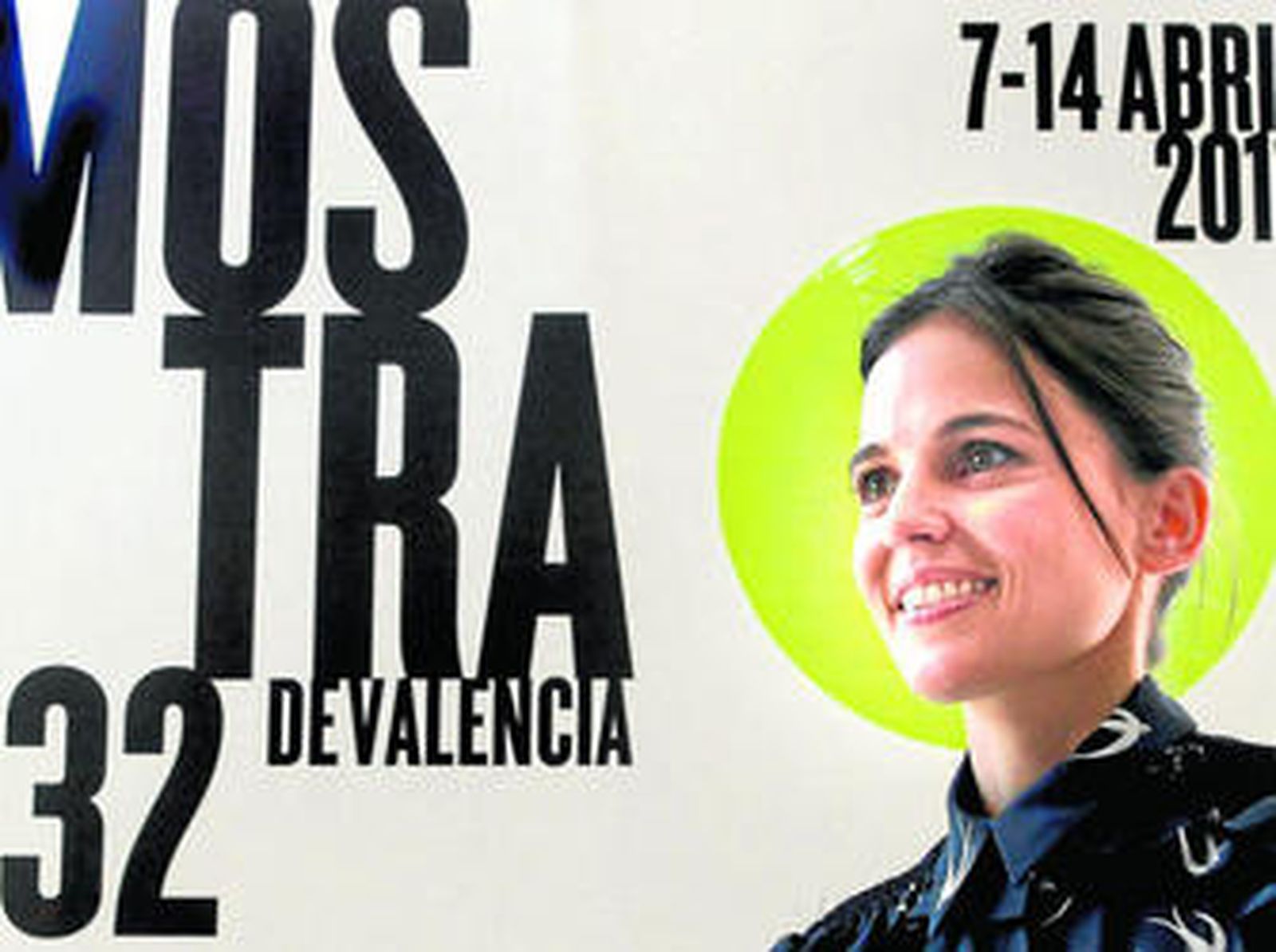 Elena Anaya, durante la presentación ayer en la Mostra de Valencia de 'A bout portant'.