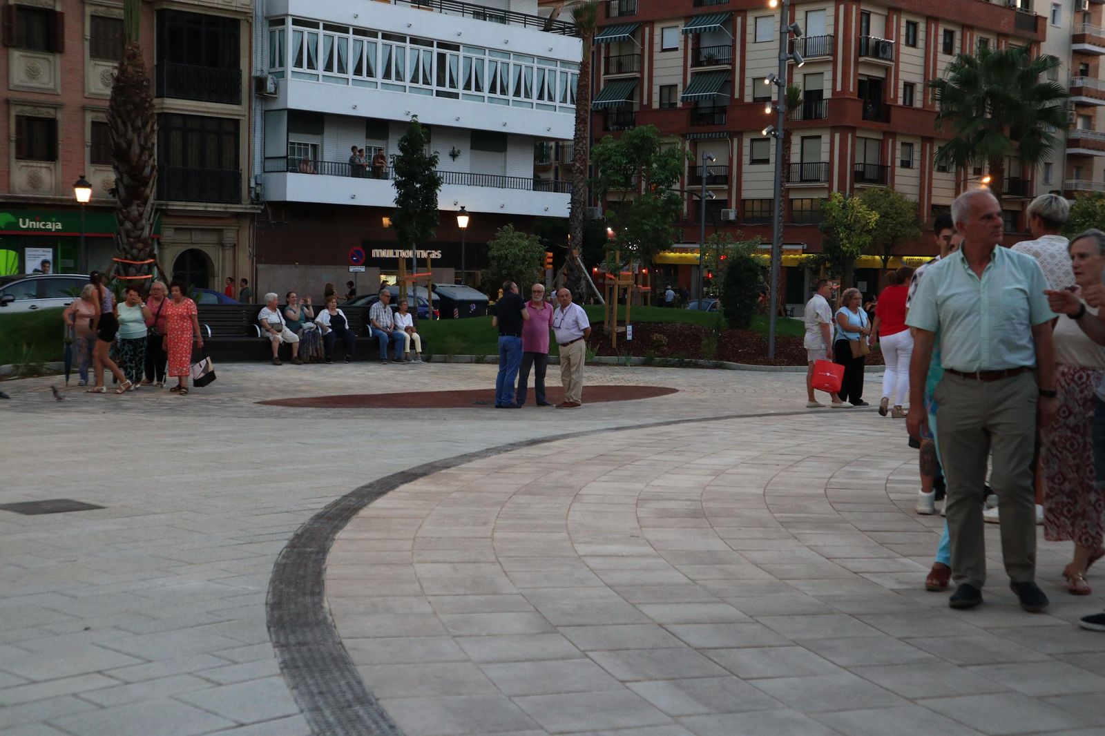 Inauguración de la Plaza de La Merced de Huelva en imágenes
