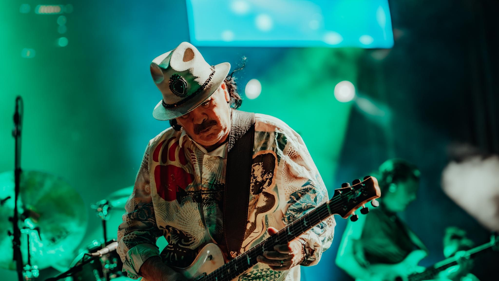 Las imágenes del concierto de Carlos Santana en Tío Pepe Festival en Jerez