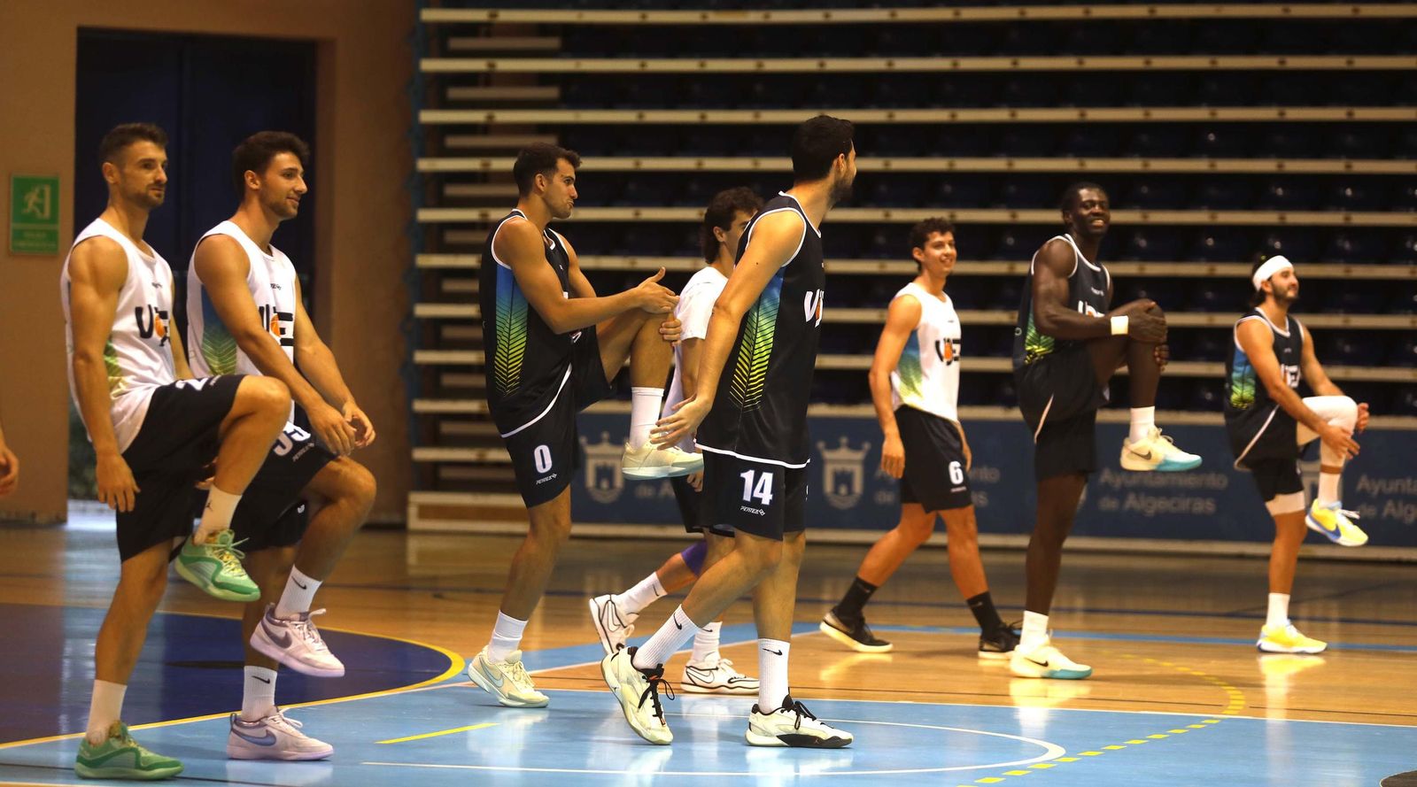 Las fotos del entrenamiento de Udea previo a su debut en Segunda FEB