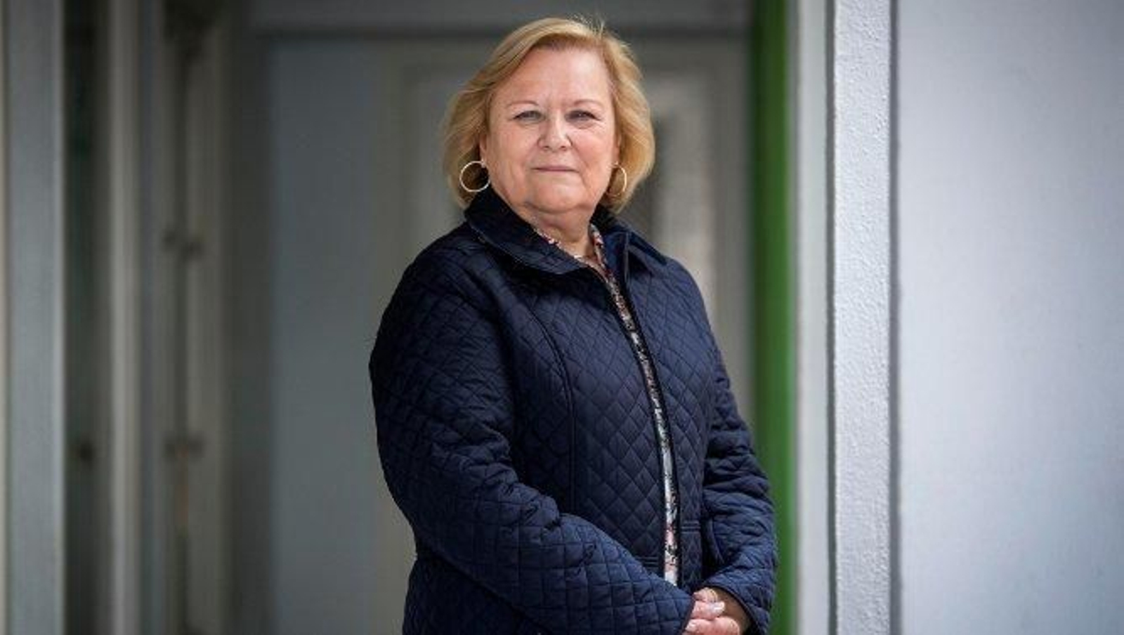 Mercedes Cortina, presidenta de la delegación local de la Asociación Española Contra el Cáncer (AECC).
