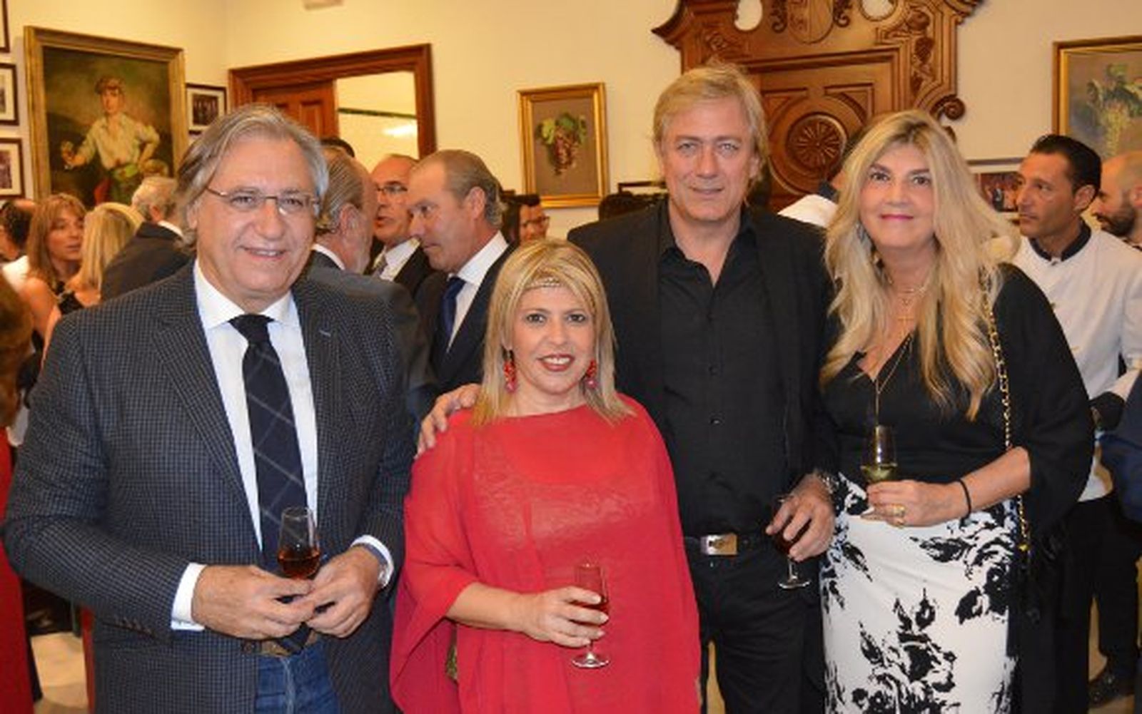 Francisco Camas, la alcaldesa de Jerez, Mamen Sánchez, Pedro Rollán y Fátima Marín.

Foto: Ignacio Casas de Ciria