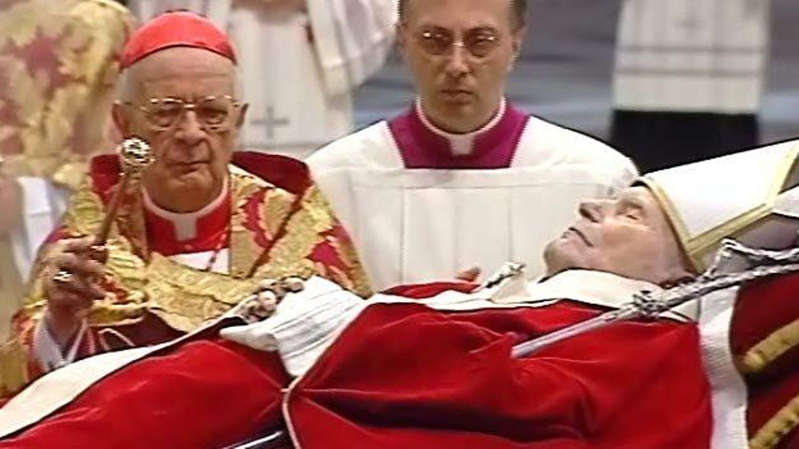 El funeral del Papa Juan Pablo II.