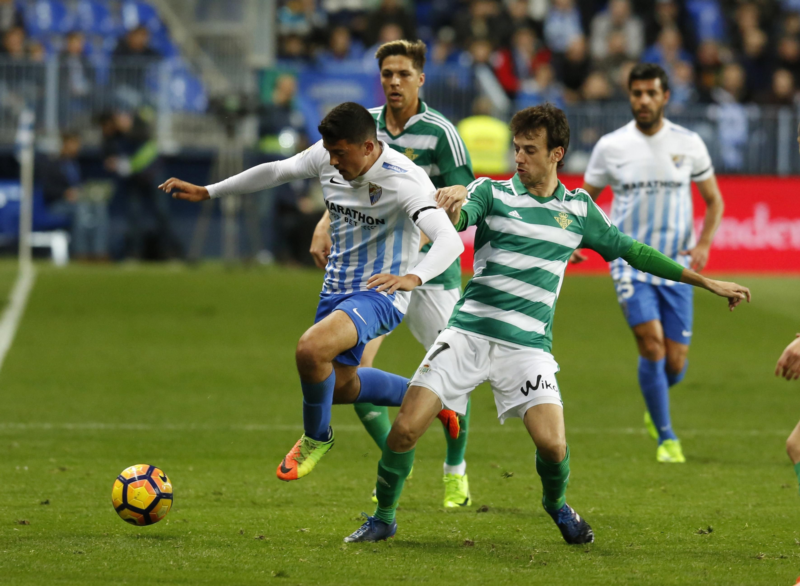 Las imágenes del Málaga-Betis