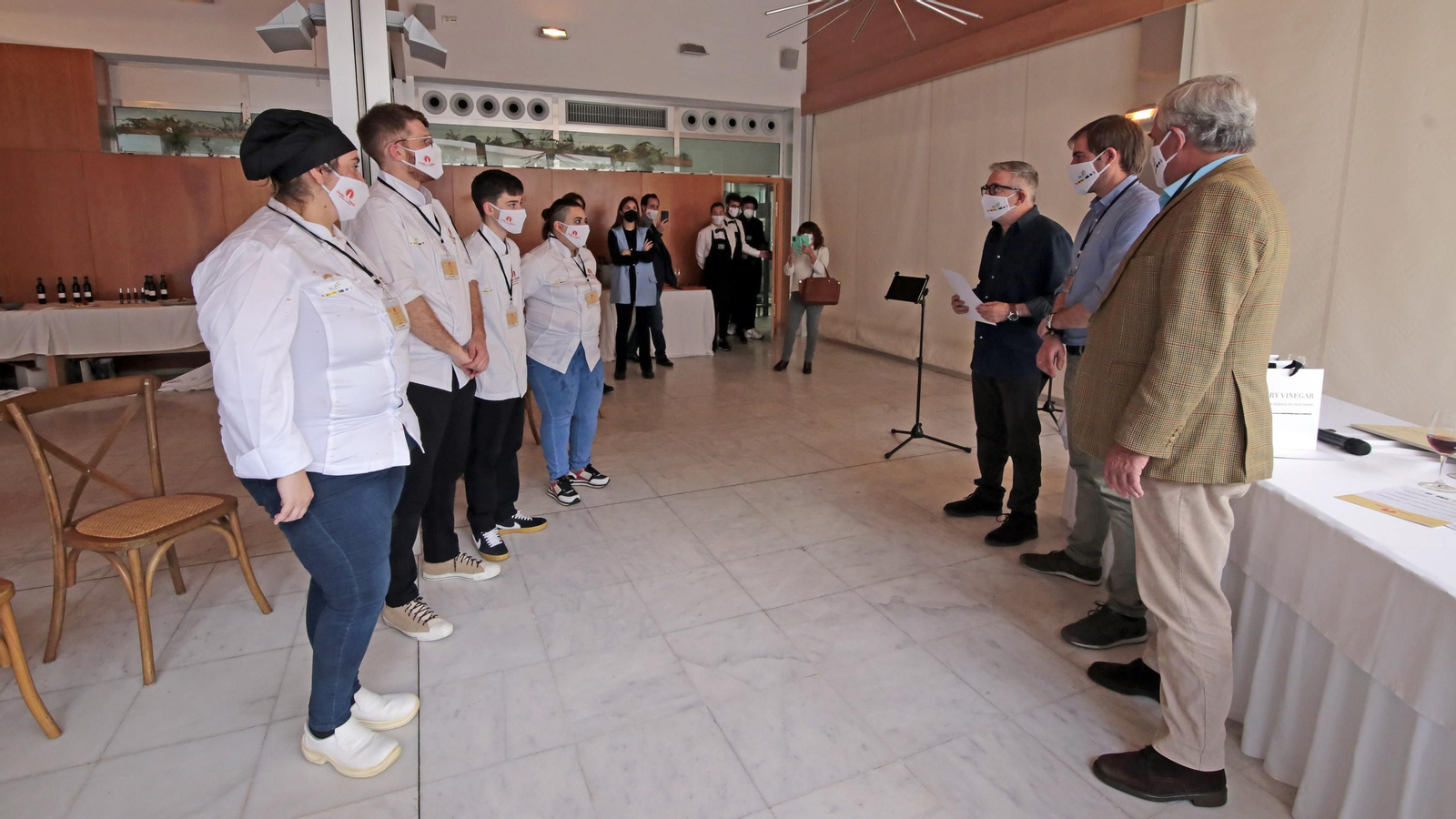 Final de la VI edición del concurso gastronómico Vinagre de Jerez