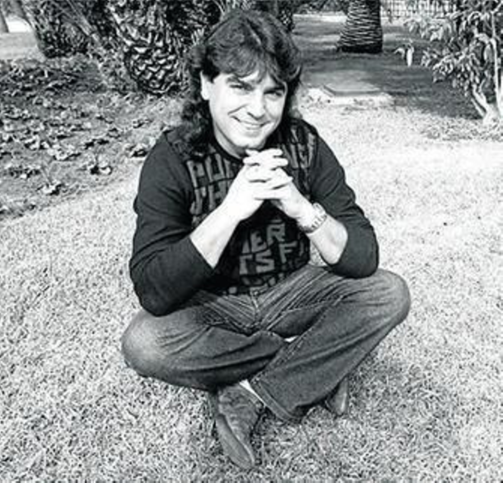 El cantaor Ángel Pastor.