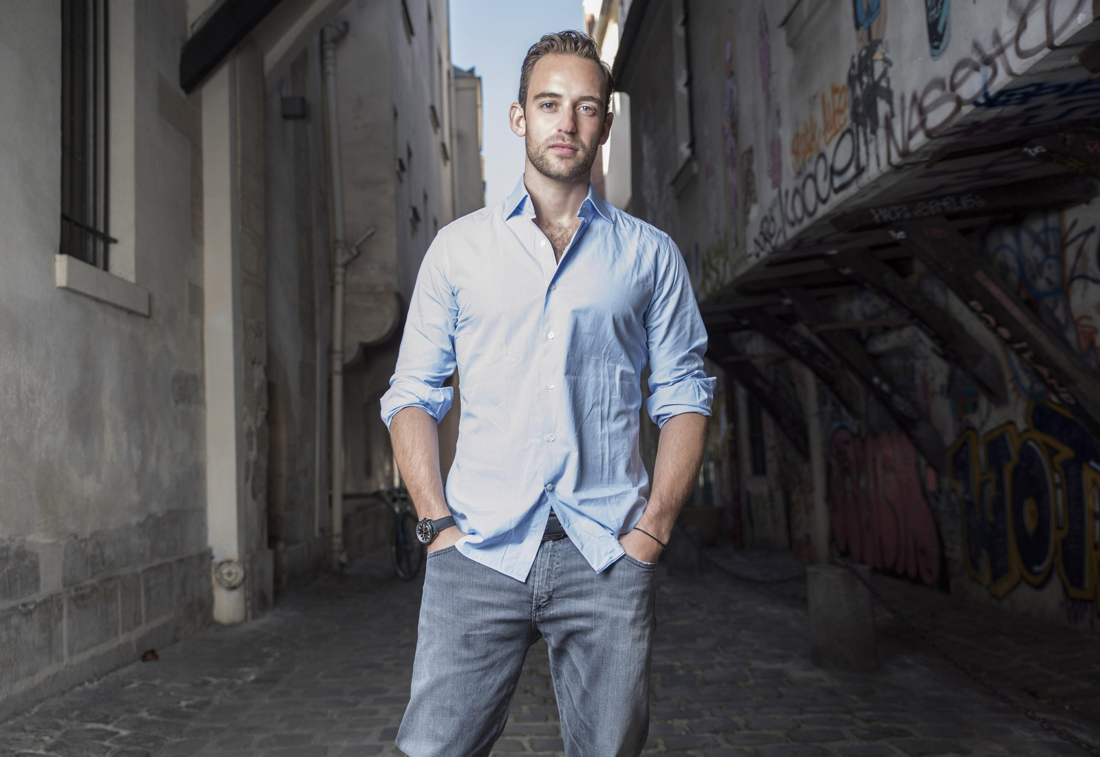 El autor suizo Joël Dicker.