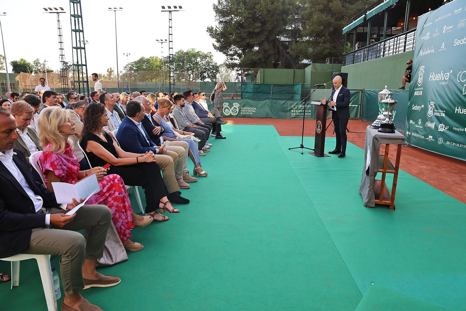 Imágenes del Acto inaugural de la centenaria edición de la Copa del Rey de Tenis