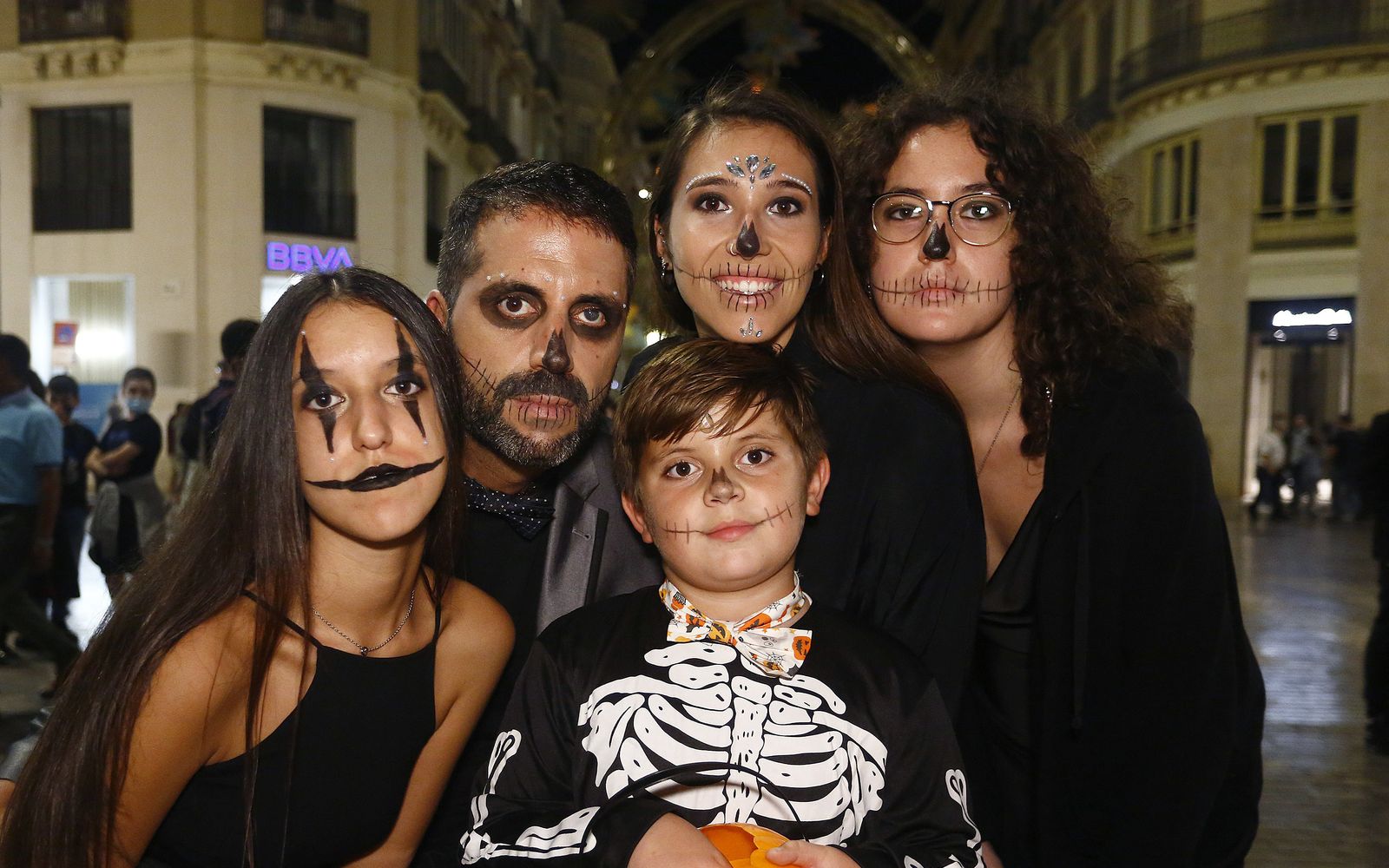 Las fotos de la noche de Halloween en Málaga