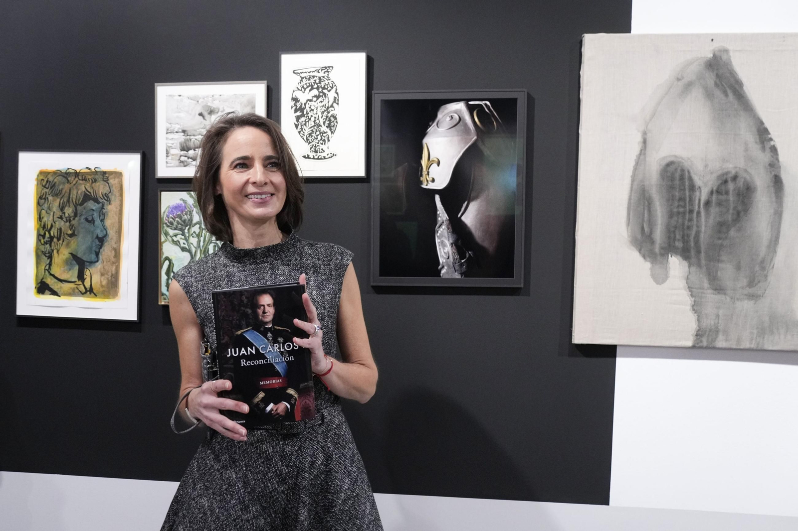 Laurence Debray, autora de la memorias de Juan Carlos I, 'Reconciliación', en la presentación del libro.