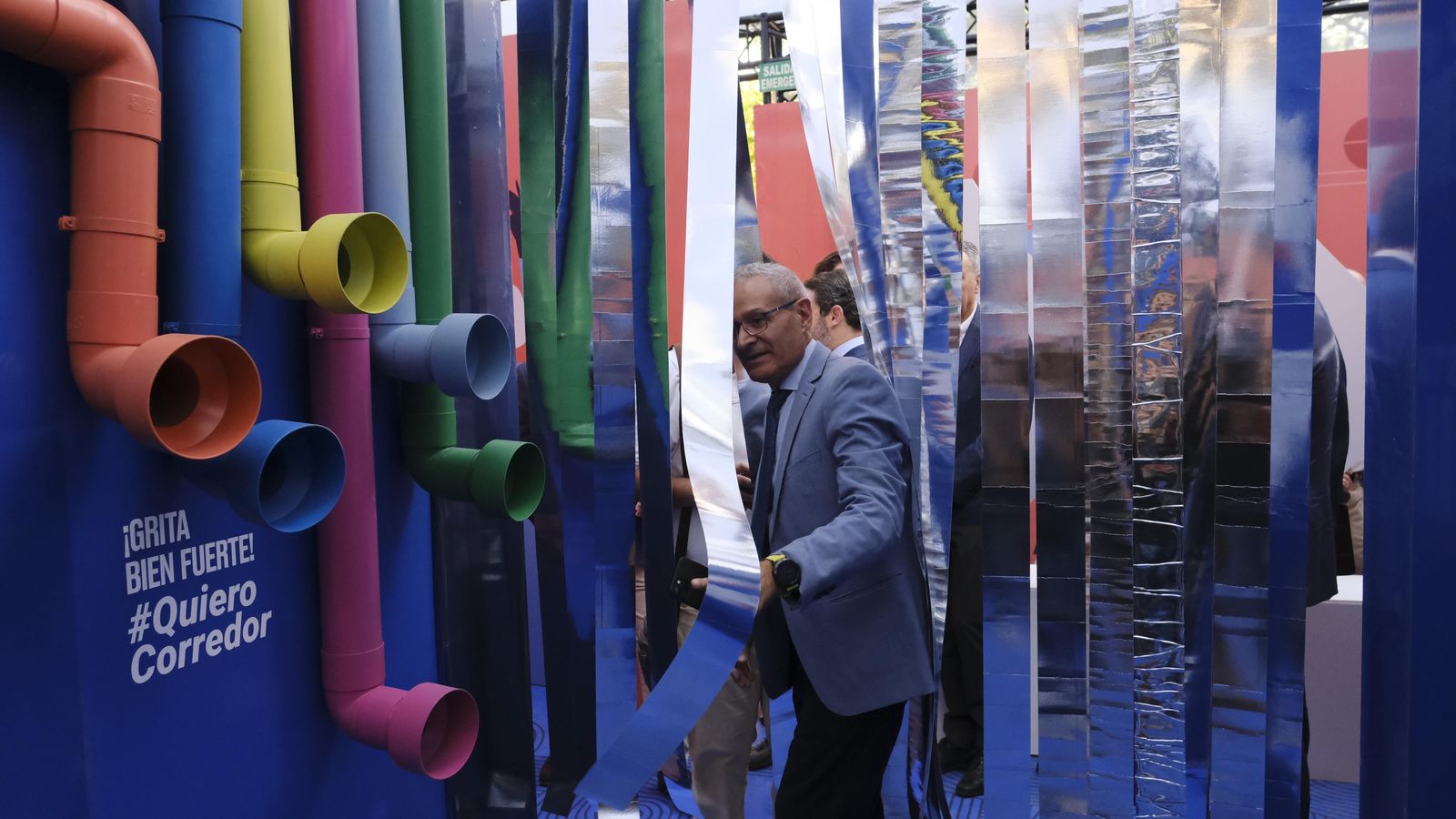 El laberinto cuenta con diferentes zonas para informar y concienciar.