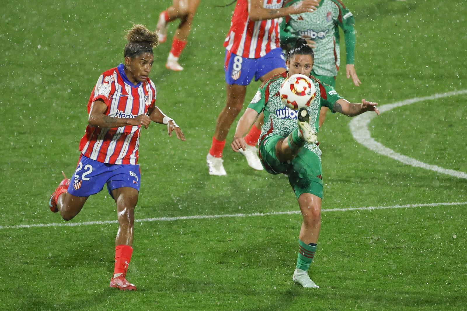 Las mejores imágenes de las semifinales entre Granada y Atlético de Madrid