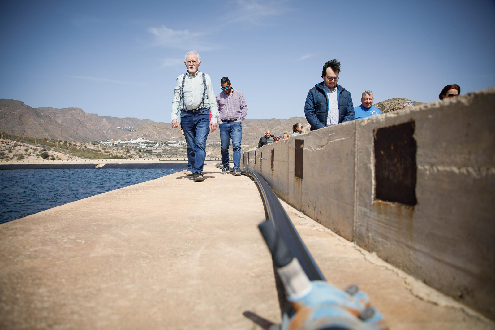 CUCN visita la desaladora de Carboneras y las balsas de Níjar