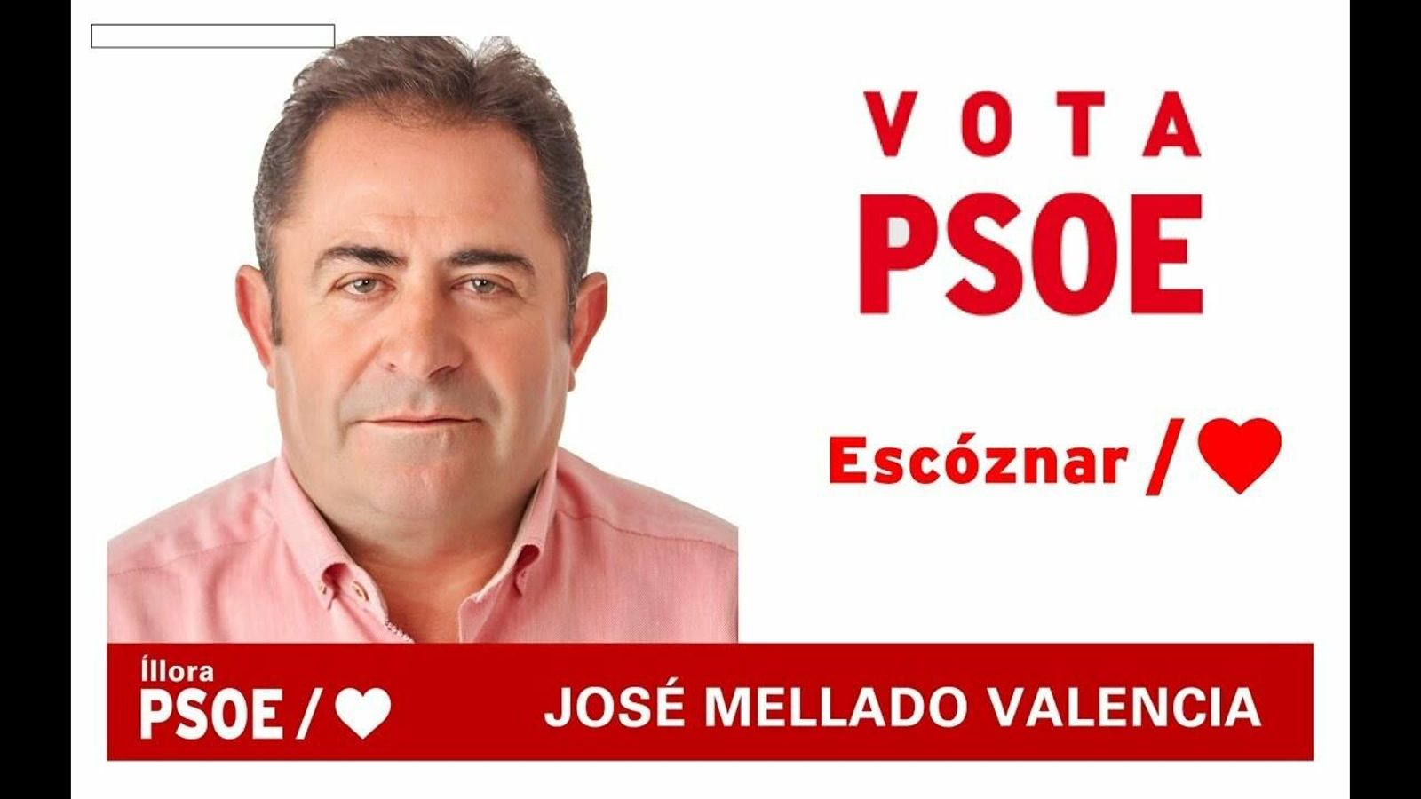 El socialista José Mellado. El socialista José Mellado.