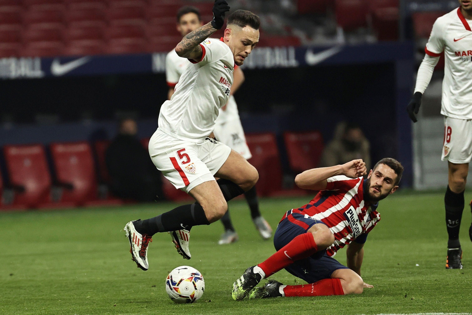 La imágenes del Atlético de Madrid-Sevilla FC