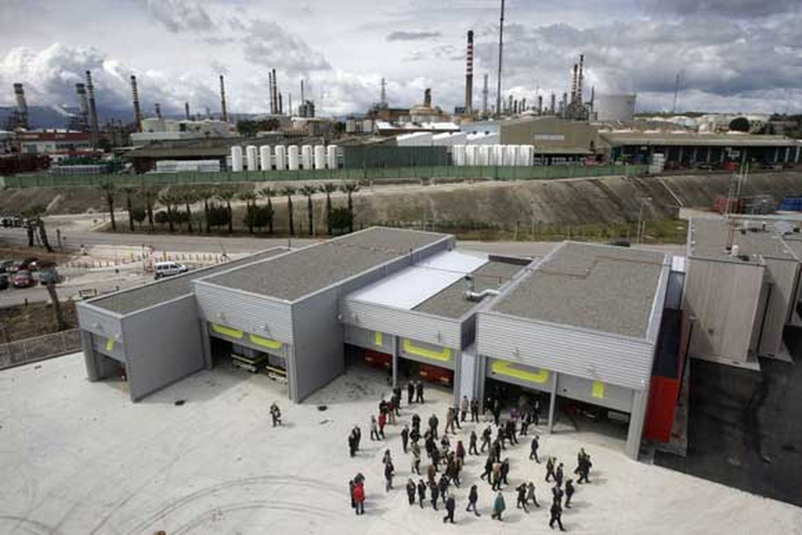 Vista general de las instalaciones desde la torre de prácticas./Fotos:Erasmo Fenoy

Foto: Erasmo Fenoy