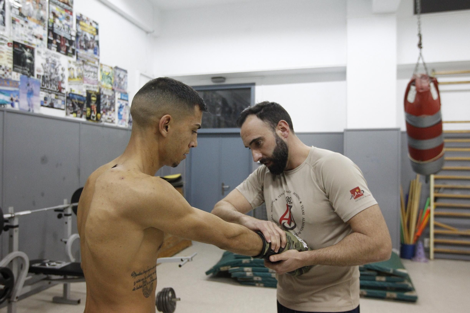 Fotogalería de un entrenamiento de Salvador Barón, el 'Rey Gitano'