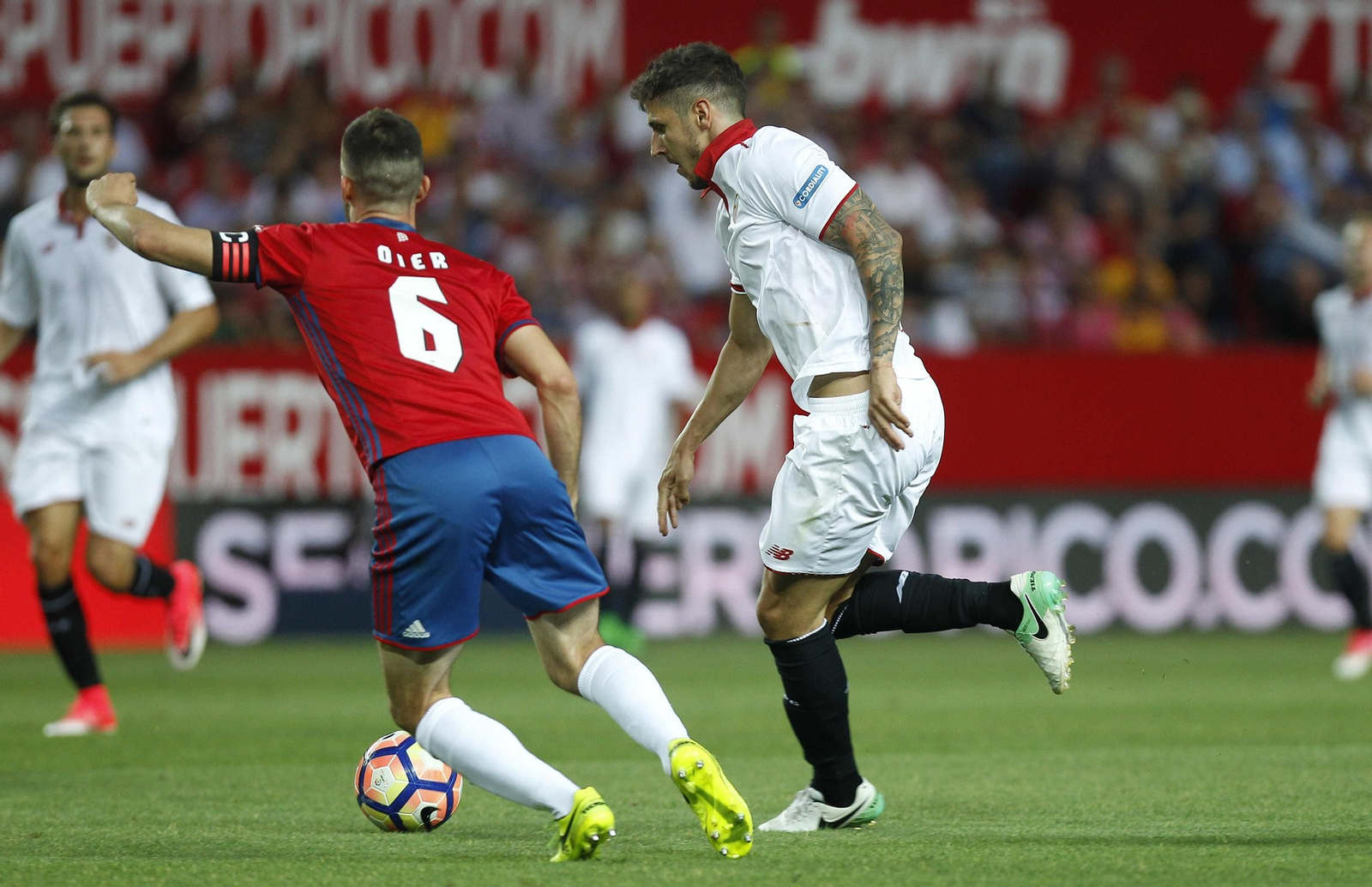 El Sevilla FC-Osasuna, en imágenes