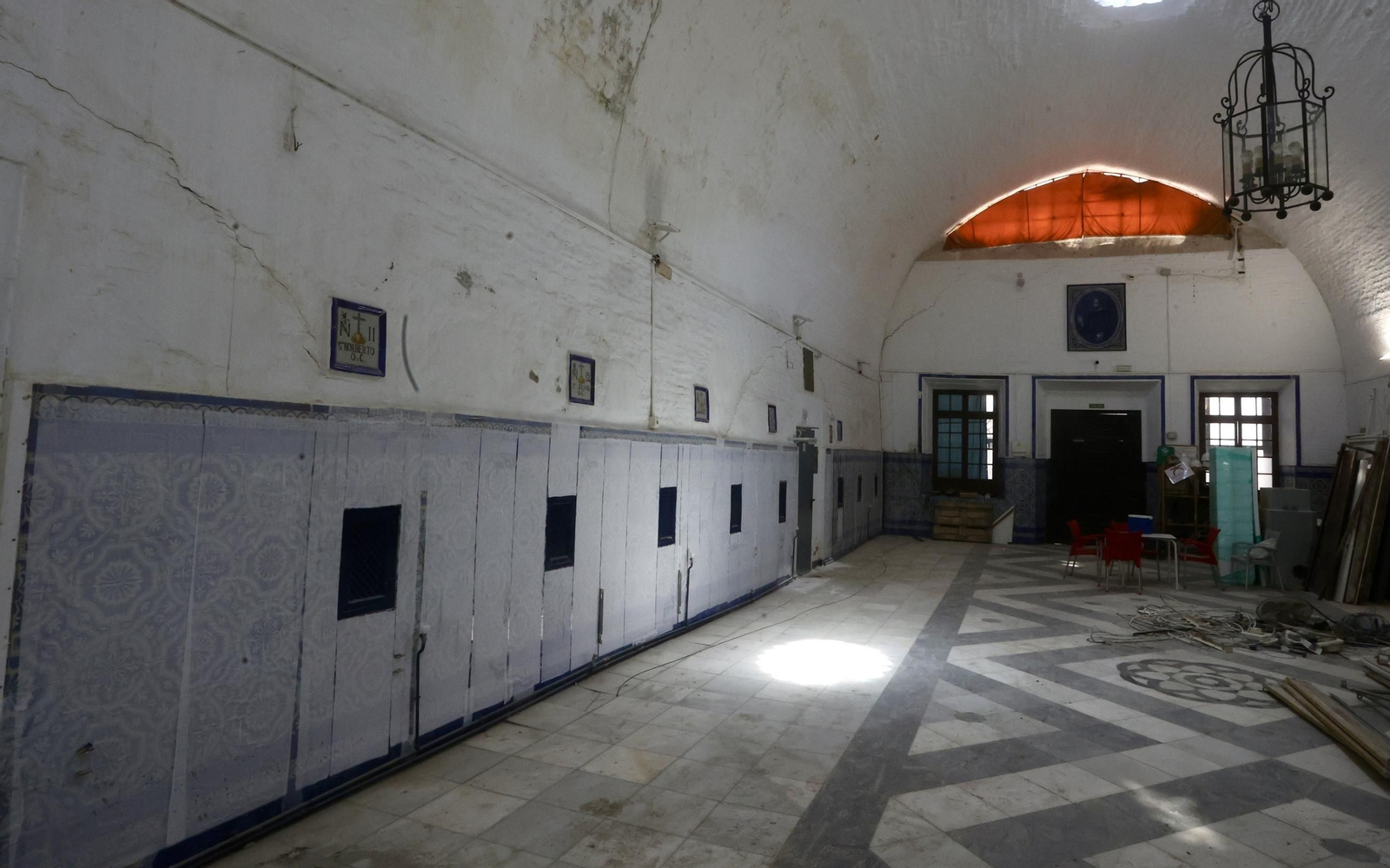Obras en la Iglesia de La Caridad