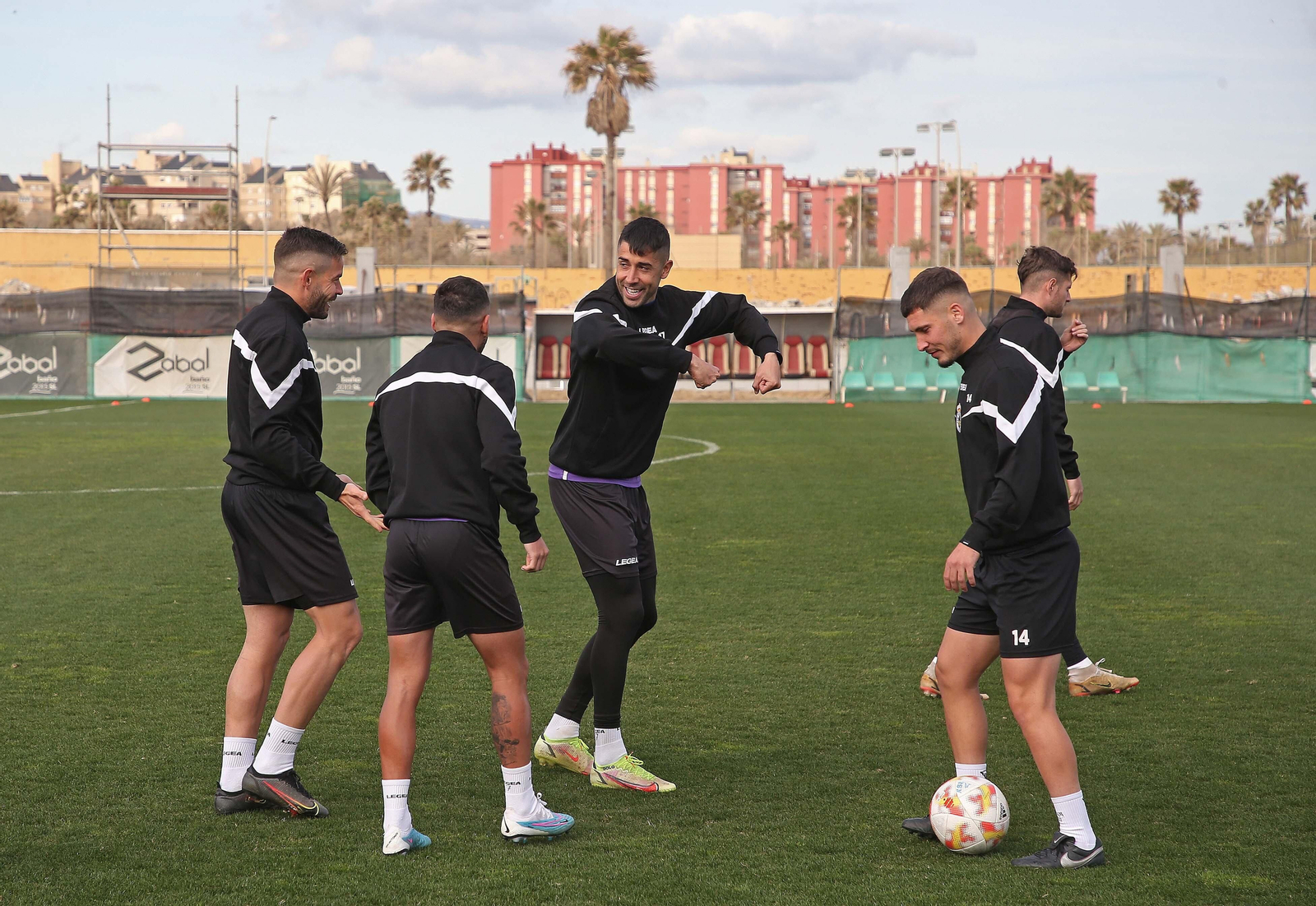 Fotos del entrenamiento de la Balona  previo al partido contra el Deportivo de La Coruña