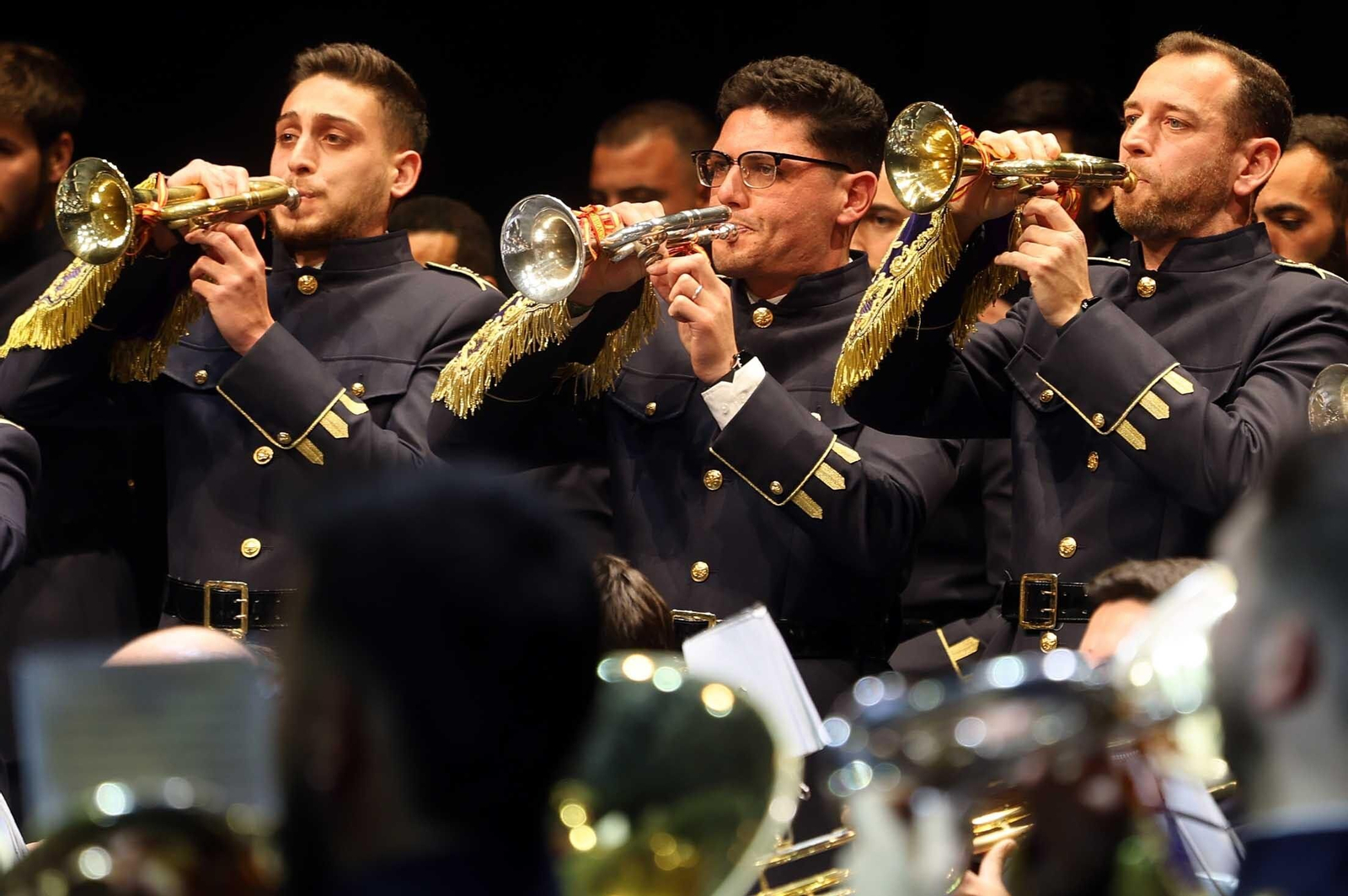 Imágenes del concierto cofrade solidario "Princesa Ari", en la Casa Colón