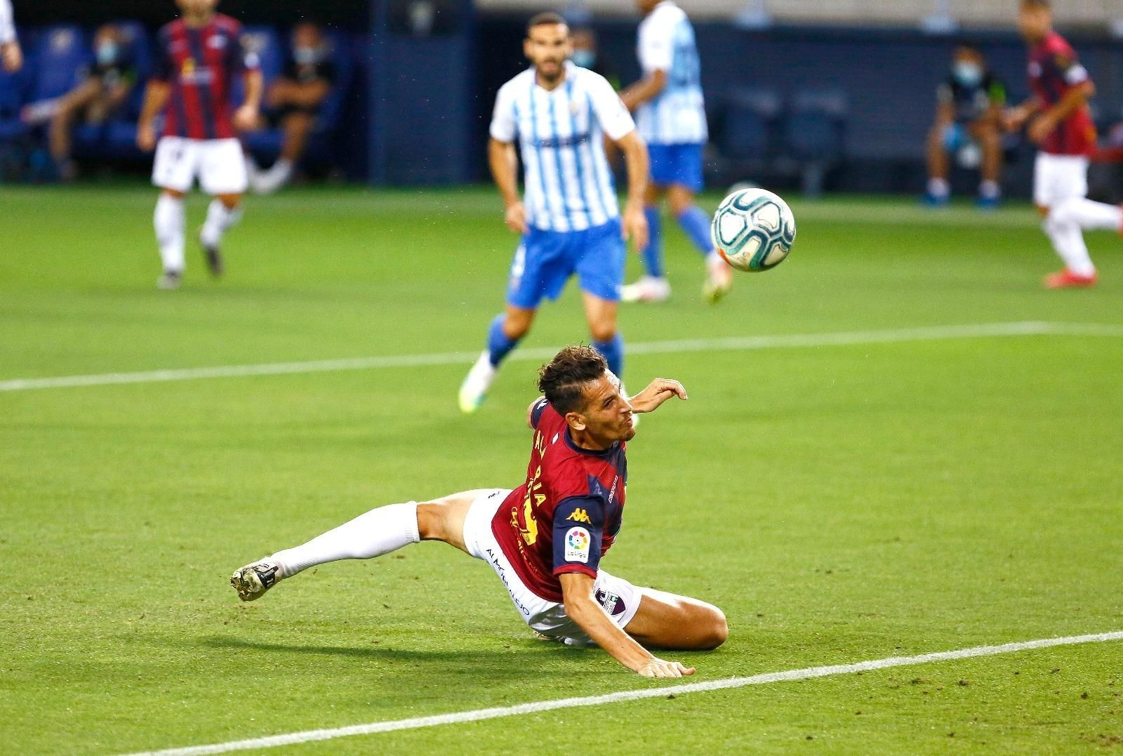 Las fotos del Málaga-Extremadura