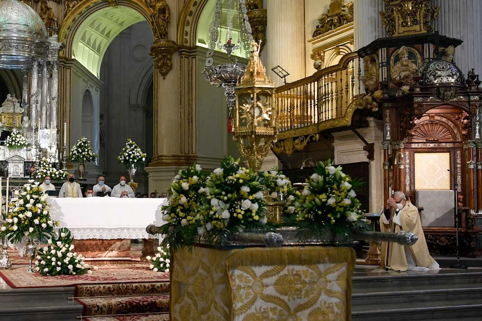 Las imágenes de un Corpus histórico en Granada 'intramuros'