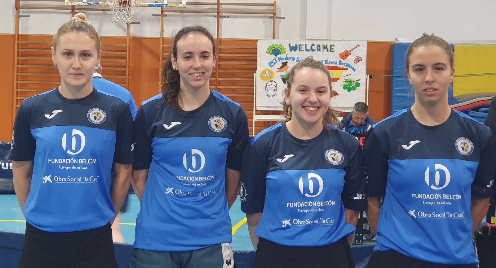 Equipo femenino del CTM Belcón Jerez.